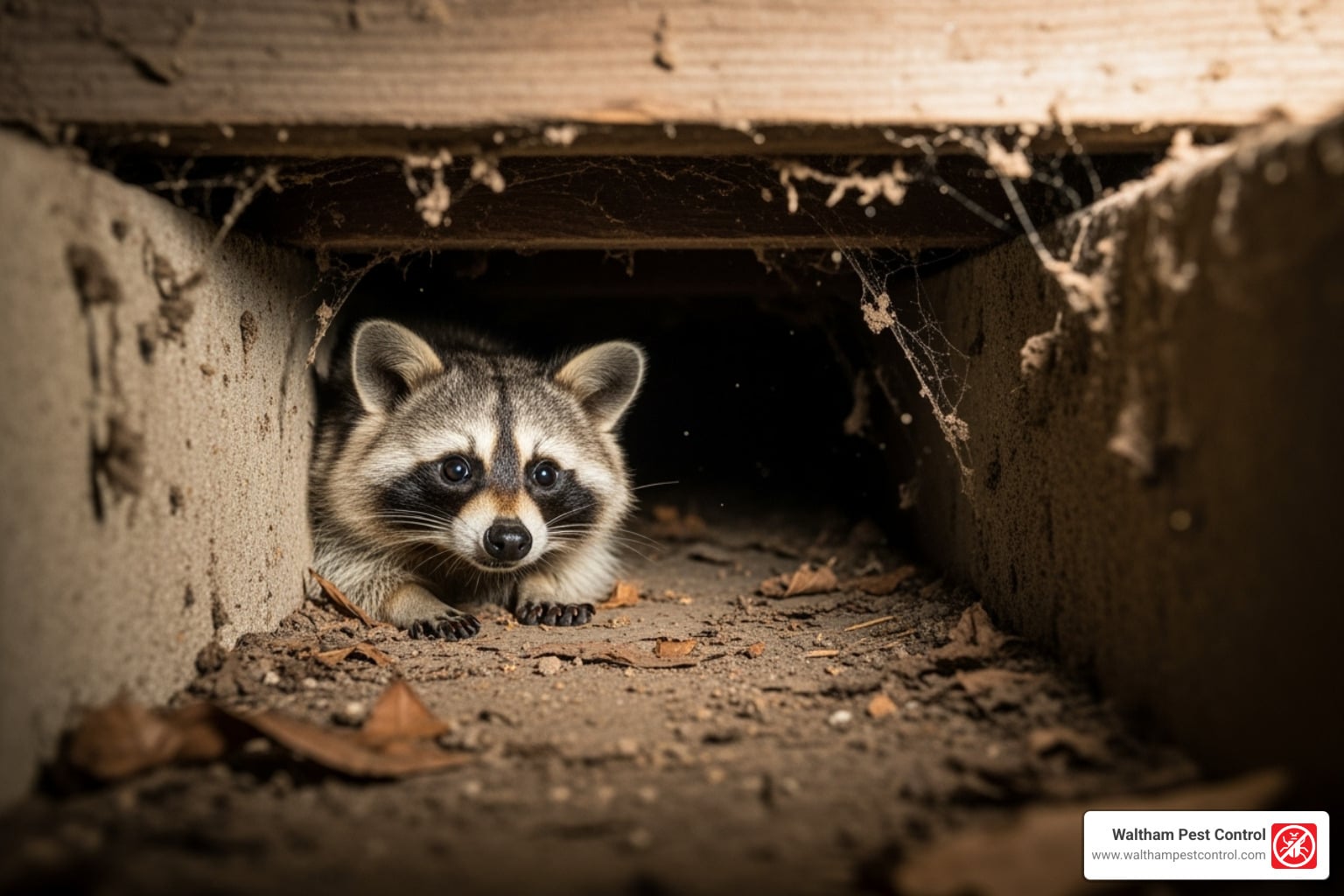 Under the House: Raccoon Removal from Your Crawl Space