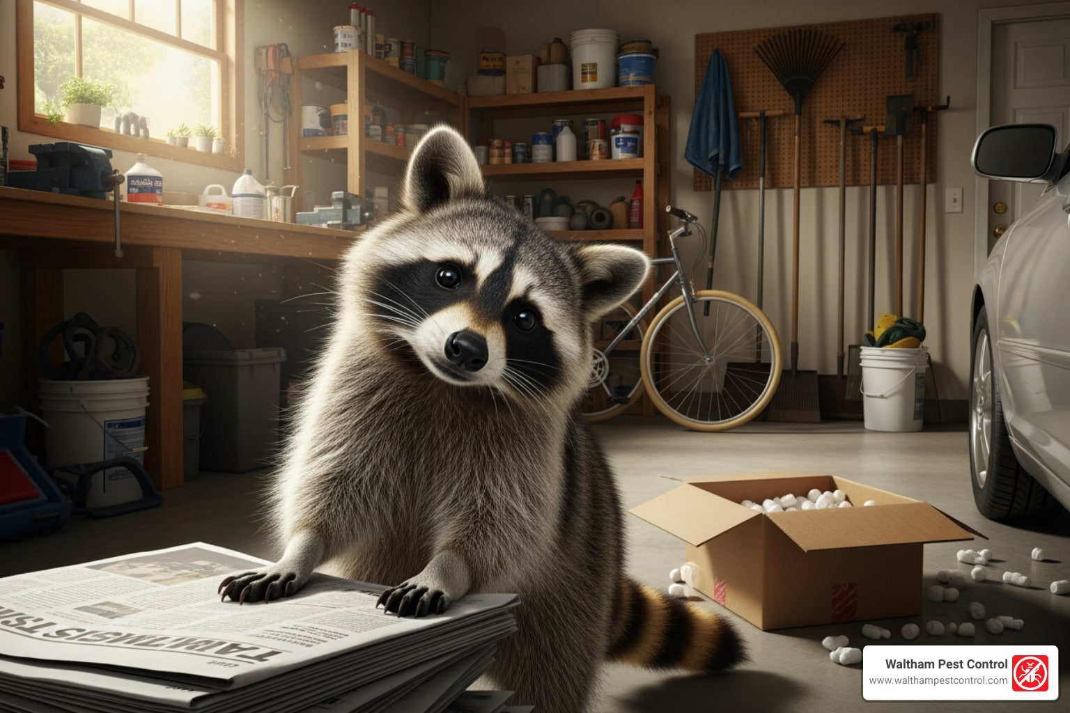 Keep Raccoons Out of Your Garage: Simple Solutions